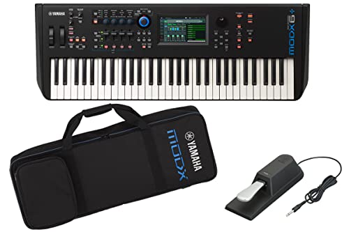 【新品同様】YAMAHA シンセサイザー MODX8+ ソフトケース ペダル付き YAMAHA 【店頭展示品1台限り大特価！】MODX8+ シンセサイザー