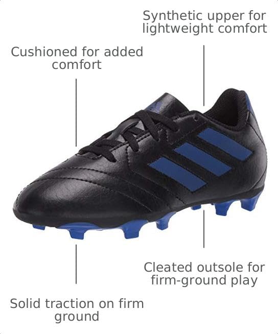 Image of adidas Kids' Goletto VII Firm Ground Soccer Cleats
