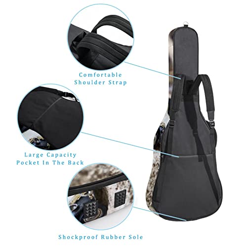 Housse de protection épaisse en éponge imperméable pour guitare acoustique, électrique, basse, guitare classique… - Les Beatles, Paul McCartney, John Lennon, RIngo Starr, George Harrison Housse de protection épaisse en éponge imperméable pour guitare acoustique, électrique, basse, guitare classique… – Image 4