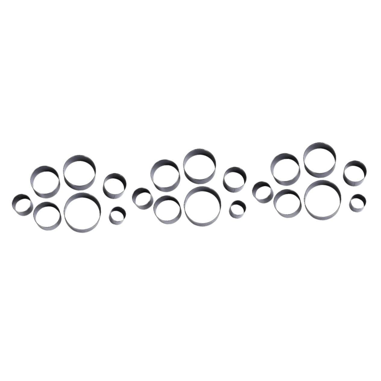 NUOBESTY 3 Set strumento fai da te artigianale in pelle attrezzo taglierino kit fibbia Punker Cintura pugni buchi strumento di punzonatura buco pugno robusto perforatore cavo