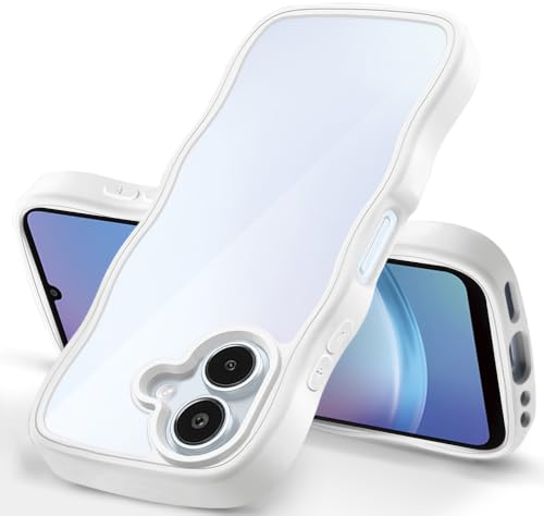 Amazon.co.jp: Galaxy A25 5G ケース クリア SC-53F SCG33 波型
