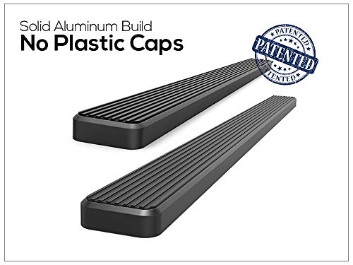 Aps Wheel To Wheel Running Boards 5 Inches Compatible With Ram 1500 2009-2018 Crew Cab 5.5Ft Short Bed & Ram 2500 3500 2010-2023 (Nerf Bars Side Steps Side Bars) #TOP3