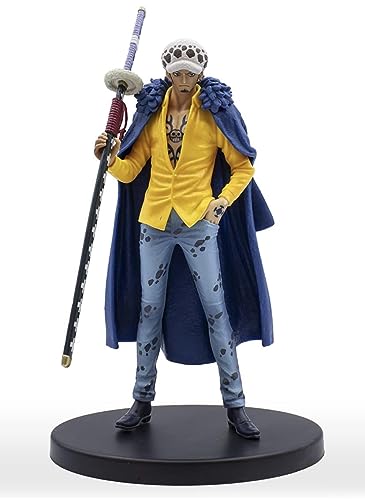 Image of One Piece Trafalgar Law Action Figure- Miniature Toy Figure (Doll) Special Edition for Car Dashboard, Decoration, Cake, Office Desk & Study Table (Pack of 1) (Height- 18cm)