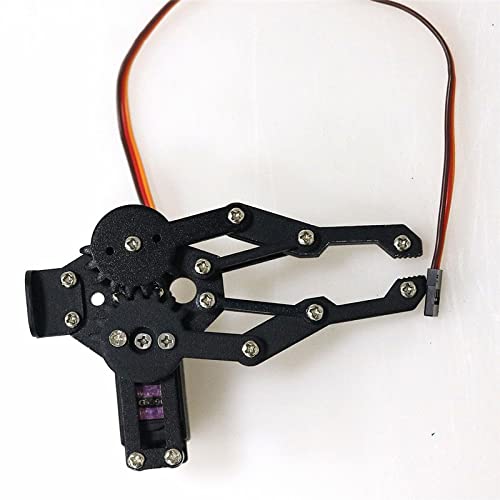 Premium Metal Robot Chassis Mechanical Claw / Clamp Arm/ Gripper / With High Torque Servo, Robotics Part / Accessory Model For Arduino / Raspberry Pi / Microbit To Clip / Carry, Diy Steam Education #TOP5