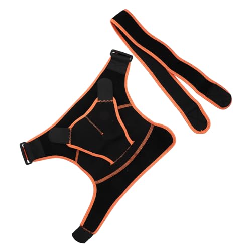 FRCOLOR Shoulder Pads Adjustable Strap Adjustable Shoulder Breathable Shoulder Strap Shoulder Stabilizer Brace Shoulder Support Belt Shoulder Strap for Shoulder Band Neoprene Black