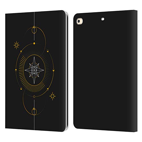 Étui portefeuille iPad 9.7 design astronomique pour travailler au café