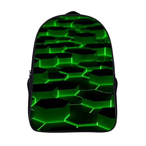 Sac d'école de mode léger et spacieux avec motif 3D Cool pour garçon et fille