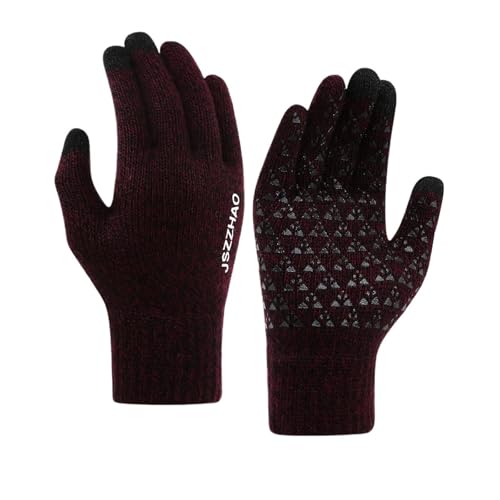 Gants chauds d'extérieur hommes coupe-vent pour fitness et running