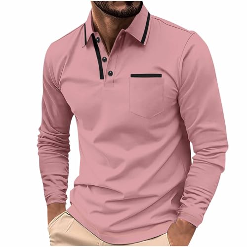 Polo à manches longues homme coupe droite respirant golf