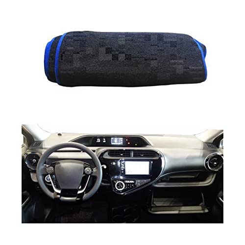 に適合する アクア 2011-2019 2020 LHD RHD 車のダッシュボードカバーカーペットケープラグシェードパッドカーペットダッシュマットサンシェードパッド JUNOOS(LHD 3)