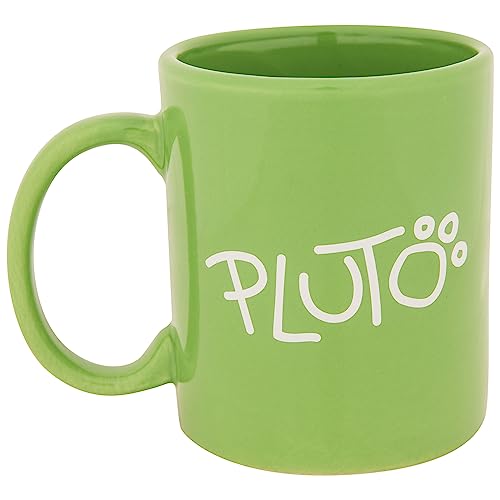Taza de cerámica verde 11oz diseño Pluto miniatura 2