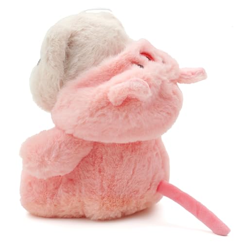 Image of Soft Pink Lunna Plush Toy for Kids Stuffed Soft Toy with Cute Hug-Friendly Plush for Babies, Toddlers & Children Safe, Lightweight & Easy to Clean (30CM)