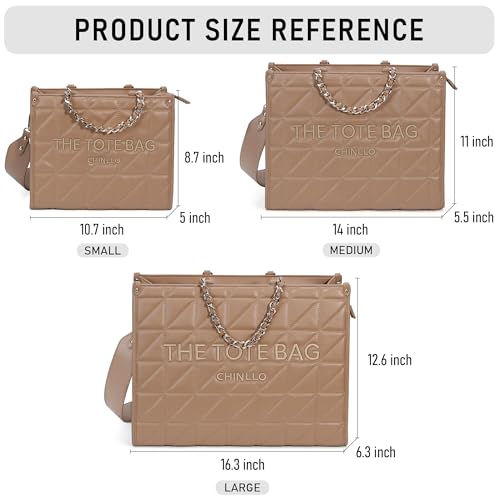 Image of Chinllo Tote Bag for Women Top Handle Satchel Purse and Handbags with Shoulder Strap