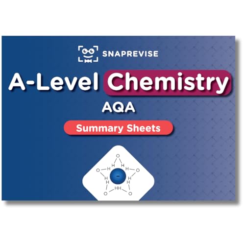 SnapRevise A-Level AQA Chemistry Summary Sheets