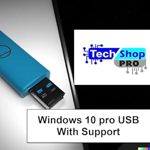 Tech-Shop-pro-Compatible-Windows-10-Home-and-profesional-3264-Bit-USB-Install-To-Factory-Fresh-Recover-Repair-and-Restore-Boot-USB-Fix-PC-Laptop-and-Desktop-Free-Technical-Support