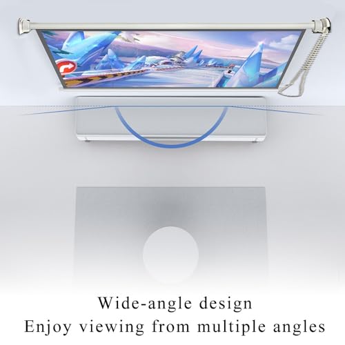 Pantalla proyector manual 60 pulgadas 4:3 miniatura 5