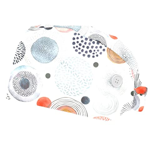 Casquettes de travail pour hommes femmes JDEZ chapeaux bouffants anti-chaleur cuisine lot de 2