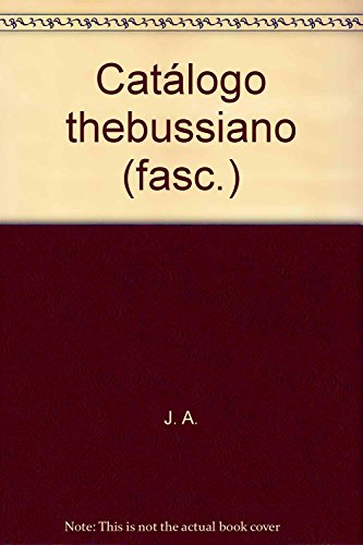 Catálogo thebussiano