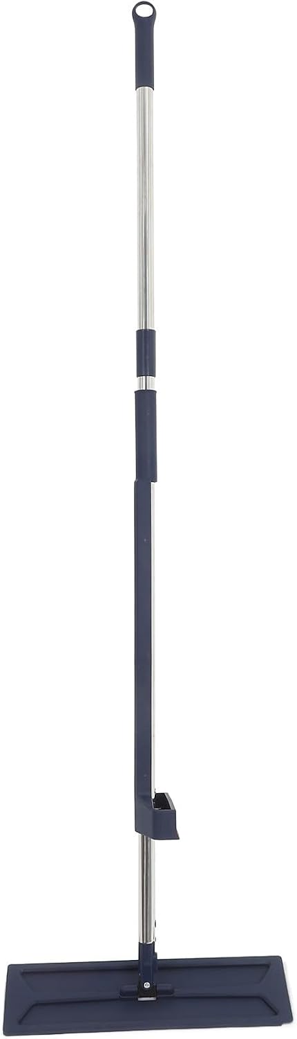 FUOYLOO Wet Dry Mop with 2 Replaceable Pads 36cm Flat with 360 Degree Rotating Head and Industrial Grade Durability , Reusable Microfiber Mop for Household Cleaning Tasks