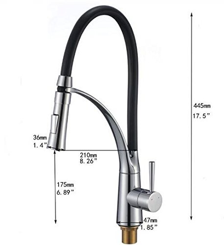 Mitigeur de cuisine double buse pour éliminer les éclaboussures d'eau - 2