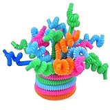 TGXLAK 24Pack Pop Tubes Sensory Toys, Fidgets Toys & Party Toys for Kids, Fine Motor Skills Learning Toddler Toy, Perfect Preschool Boy Girl Gifts Creative, Autism and Anxiety Disorders for Kids.