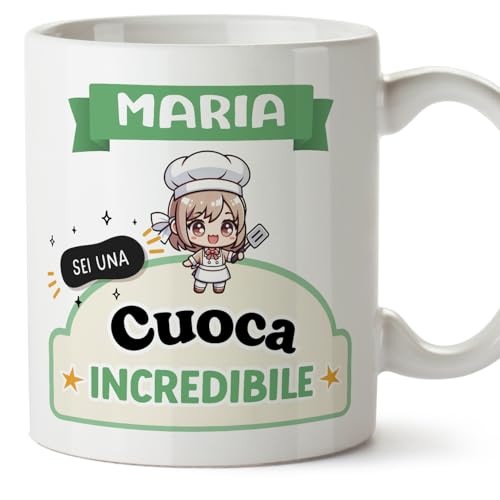 Mugffins Tazza Personalizzata in ceramica per CUOCA donna 11 oz