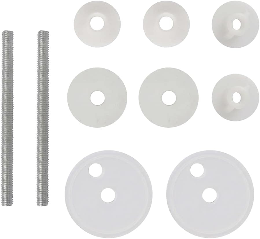 Generic Plumbing Fixture Hardware Parts Toilet Seats with Lids 2 pcs MDF Water