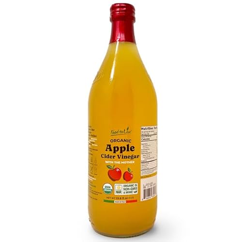 Food To Live Organic Apple Cider Vinegar, 1 L –
