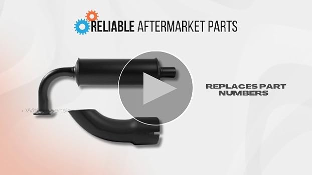 Amazon.com: RAParts M802472 Muffler w/Extension Fits John