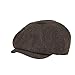 Thereisno Vintage Duckbill Cap Stylish Children Hat Retro Paperboys Cap Fashionable Hat Comfortable Wearing for Babies & Toddlers Black, Head circumference:48-50cm