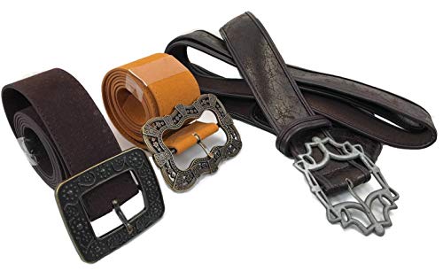 costumebase Johnny The Sparrow Sun + Flower + Baldric Sword Pirate Belt Set of 3 Waist Belts Props2