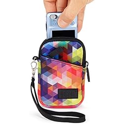 Estuche Camara Compacta USA Gear - Funda para cámara compacta Digital, Funda Acolchada de Neopreno Resistente, protección Resistente y Duradera, Compatible con Canon, Sony, Nikon, Pentax, GoPro y Plus