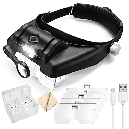 Top 10 Best Head Mounted Magnifier 10X Reviews & Buying Guide Katynel