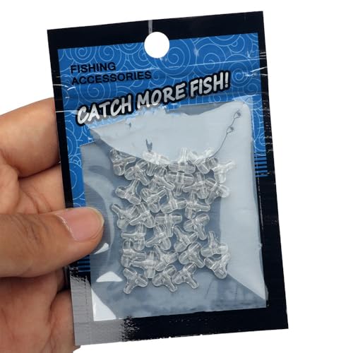 Conectores de Pesca 3-Way y Cuentas Transparentes 60 piezas miniatura 4