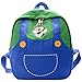 Nouveau sac d'école vert maternelle 27cm pour enfants sac à dos en peluche dessin animé super mary tube mignon frère sac à dos garçon fille sac de voyage 5-7 ans peluches mario party super jouet bro