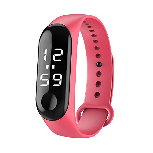 Fashion Digital LED Sports Watch Unisex Silicone Band Wrist Watches Men Women,Homstar Luxury Watches Big Dial Wrist Watch High-End Simple Business Sports Waterproof Sale Clearance