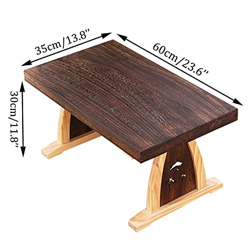 Table basse gain de place carrée pour aménagement bow-window - 6