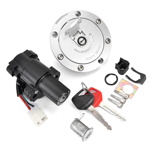 Juego de cerraduras para interruptor encendido CBF500 CBF600 tapa depósito Hornet