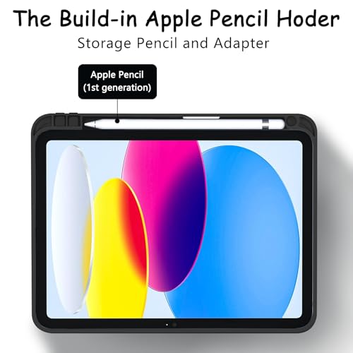 Coque iPad 11 2025 chat tricolore avec porte-crayon antichoc
