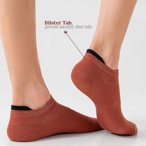 Image of 4-6 Pack Running Ankle Socks Low Cut Liner No Show Athletic Sport Tab Socks