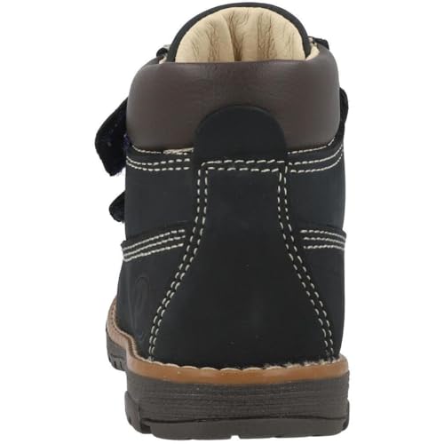 Primigi Play Kids Navy Boot Leather Antishock Heel Ergonomic Fit Breathable Insole3