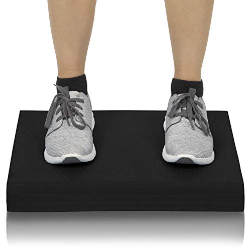 Vive Balance Pad - Foam Large Yoga Mat Trainer for Physical Therapy, Stability
