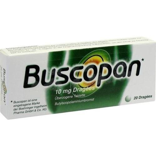 Preisvergleich Produktbild BUSCOPAN Dragees 20 St