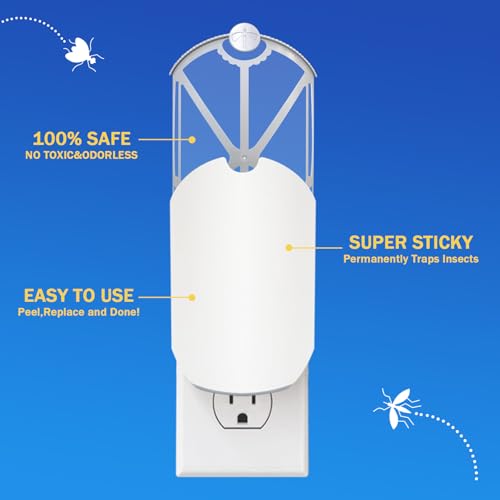 BAIMNOCM White 33 Pack Refills Cartridge Compatible with Zevo Flying Insect Trap M364 M364A and Max
BAIMNOCM 33 Pack Whi
