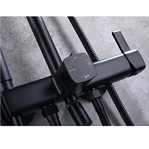 Mitigeur de pluie pour douche moderne avec robinets rotatifs à 3 modes