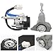 Full Cylinder Set Fits for Hyundai Elantra 2011-2015 1.8L Includes 1 Ignition Switch and 1 Left Front Door Lock with 2 Universal Keys Replaces 81970-3XA00 81910-3XA00 81900-3XF00 US660L