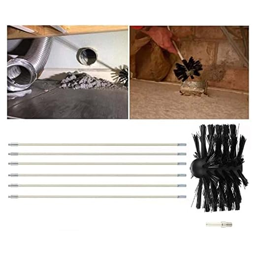 Rotary Chimney Cleaning Brush Kit