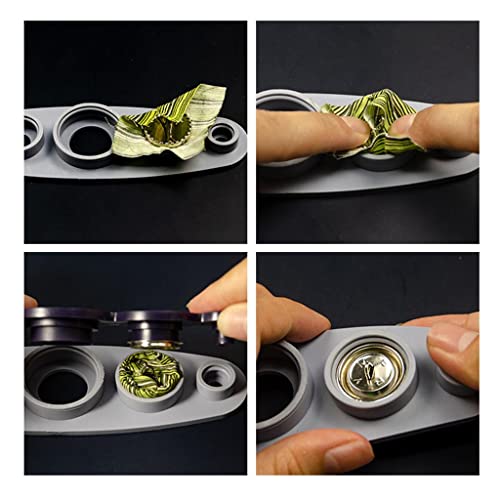 Image of Button Maker Tool For Covering Button Easily Quickly Decorate Garments Sewing Tools | Button Accessories | Easy Press Fabric Button Maker For Sewing And Embroidery