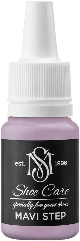 Nutritive Leather Spray - NCS S 3020-R40B Dark Amethyst Ash - Deep Conditioning & Shoe Color Restoration for Smooth Leather by MAVI STEP - 1.70 fl oz / 50 ml