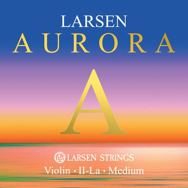 LARSEN STRINGS Aurora Violin Strings A 4/4 Medium, not specified